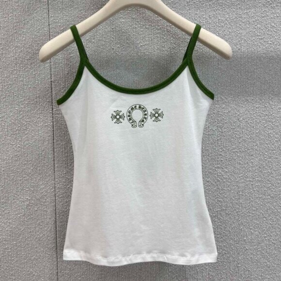 Chrome Hearts White and Green Tank Top – Women’s S - Picture 1 of 5